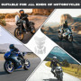 Protection de Réservoir de Moto Transparente - Adhésif Étanche 21x14 cm