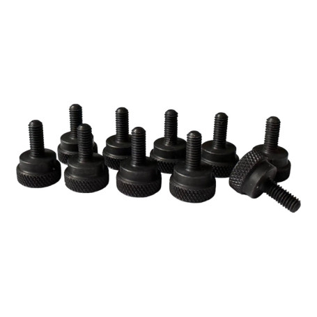 Vis Moletées M3 PrecisionGeek - Lot de 10 pour Mécanique et Bricolage