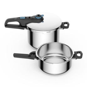 Autocuiseur Tefal Secure Trendy 4 et 6L - Cuisson Rapide et Sûre