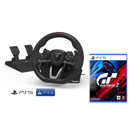 Volant de Course avec Pédales pour PlayStation 5 - Compatible PS4 et Gran Turismo 7