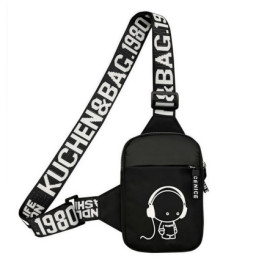 Sac Banane Enfant LEXICANMHS avec Logo Réfléchissant - Pratique et Sécurisé