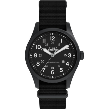 Montre Timex Expedition Field Post Solaire Noir