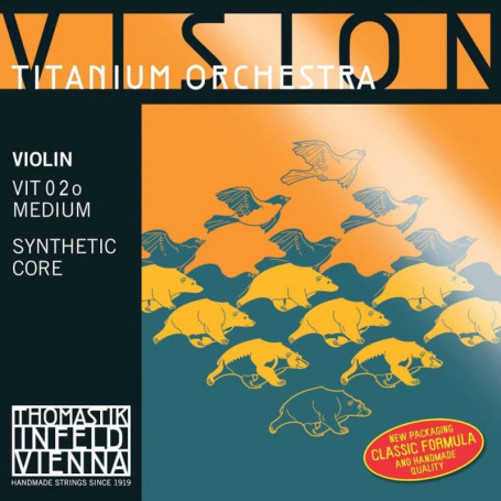 Corde de Violon 4/4 Thomastik Vision Titanium Orchestra - La Moyenne