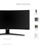 Moniteur Gaming ViewSonic VX3418-2KPC 34" Incurvé QHD 144Hz