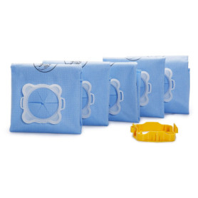 Lot de 5 Sacs Wonderbag Original pour Aspirateurs Rowenta - Haute Filtration