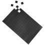 QWORK 600 Plaques Magnétiques Autocollantes Flexibles 10x10 mm pour Bricolage et Bureau