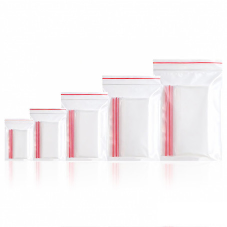 Pochettes Zippées Transparentes Réutilisables - 500 Pièces de Romon