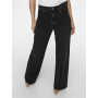 ONLY Jean à Coupe Large ONLHOPE Taille Haute Wide Leg Fit Jeans