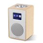 LEMEGA CR4 Radio numérique Dab/Dab+/FM avec Bluetooth,Radio Dab Portable alimentée par Le Secteur,Horloge à Deux alarmes avec Sn