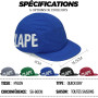 CLAPE Imperméable Casquette 5 Panneaux Casquette Baseball Homme Femme Séchage Rapide Legere Pliable Visiere Plate Running Sport 