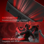 Minifire Écran Gaming 24.5" IPS 200Hz – FHD 1920x1080, 1ms, 120% sRGB, HDR10, Adaptive-Sync, HDMI/DisplayPort, VESA 75x75mm, Noi