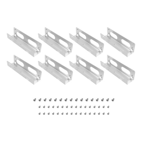 Adaptateur OTOTEC pour Disque Dur 3,5" à 5,25" - 4 Paires Métalliques