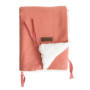 Couverture Fluffy Terracotta pour Poussette - Domiva