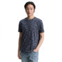T-Shirt Homme Tom Tailor Bleu Marine à Motif Multicolore