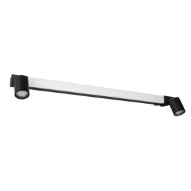 Applique de Salle de Bain ENRICO LED - Métal Noir Mat, 9W, Couleur Réglable