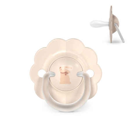Sucette Bébé Suavinex 6/18 Mois en Silicone Wonder Beige