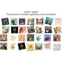 Carte d'Anniversaire K-Pop avec Enveloppe - Edition Seidel