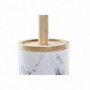 Brosse de salle de wc DKD Home Decor Scandi Naturel Aluminium Blanc Caoutchouc R 34,99 €