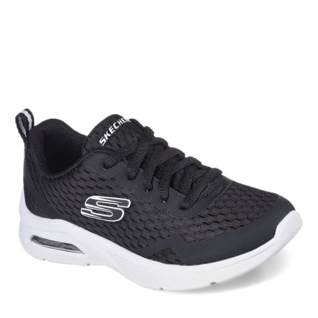 Basket Skechers Garçon Microspec Max Noir - Confort et Style