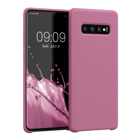 Housse de Protection Souple pour Samsung Galaxy S10 Plus - Rose Foncé