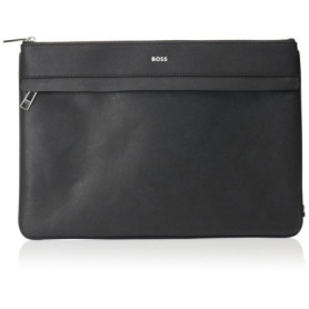 Portfolio BOSS Zair en Cuir Noir pour Hommes