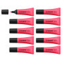 Lot de 10 Surligneurs Fluo STABILO NEON - Couleur Rose
