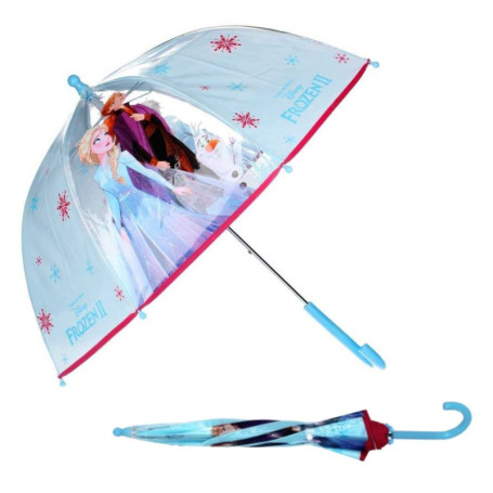 Parapluie Enfant La Reine des Neiges - Bleu Léger et Compact