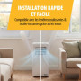 Climatiseur Mobile Tristar 7000 BTU 3-en-1 - Rafraîchit et Déshumidifie jusqu'à 25 m²
