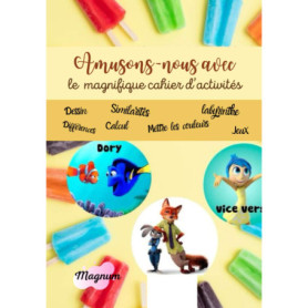 Cahier d'activités ludiques pour enfants de 3 à 9 ans