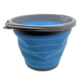 Seau Pliable 10L MIJOMA - Idéal pour Camping et Nettoyage