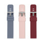 Bracelet de Montre Connectée Interchangeable Reflex Active - Rouge, Rose et Bleu