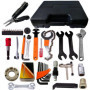 YBEKI Kit d'Outils Professionnels pour Réparation de Vélo - Coffret Complet avec Cliquet et Embouts