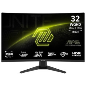 MSI MAG 321CQF E18 Écran Gaming Incurvé 32" WQHD 180 Hz