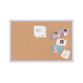 Tableau en Liège Cadre Pastel Bi-Office - 60x45cm, Design Élégant