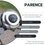 Lot de 2 Sonnettes de Vélo avec Boussole Intégrée - Couleurs Aléatoires