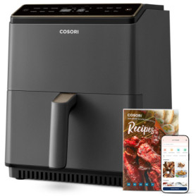 Friteuse à air COSORI Dual Blaze WiFi 6,4 L - 11 en 1 avec 80+ recettes
