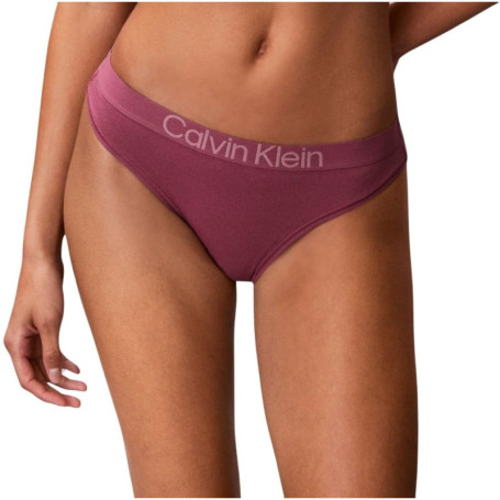 Slip Bikini Femme Rouge Berry Wild - Calvin Klein