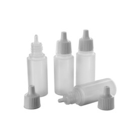 Flacon Compte-Goutte 17 ML - Set de 4 pour Bricolage et Loisirs
