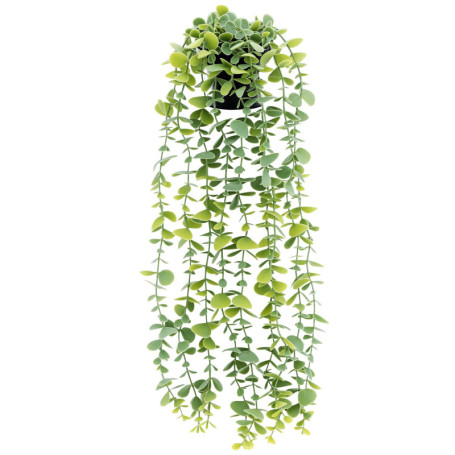 Plantes Artificielles Suspendues QWORK avec Pots - 56 cm