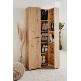 Meuble à chaussures LUGO en chêne artisan - Capacité 32 paires 780,73 €