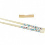 Set de sushi DKD Home Decor Bleu Blanc Bambou Grès (30 x 21 x 7 cm) 26,99 €