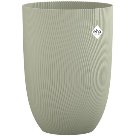 Pot de Fleur Elho Sereh Haut 30 - Vert - 22L pour Balcon et Intérieur