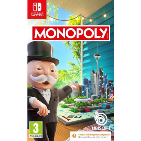 Monopoly 2024 - Jeu de Société Dynamique sur Nintendo Switch