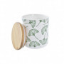 Set de 3 Boites DKD Home Decor Naturel Blanc Vert Bambou Grès Tropical (3 Pièces 53,99 €