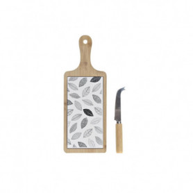 Ensemble à apértif DKD Home Decor Volets Bambou Grès (33 x 12 x 1 cm) (3 piezas) 23,99 €