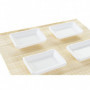 Set de sushi DKD Home Decor Naturel Blanc Bambou (28 x 22 x 2,5 cm) 21,99 €