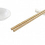 Set de sushi DKD Home Decor Naturel Blanc Bambou Grès (27,3 x 20,3 x 2,5 cm) 21,99 €