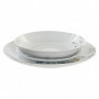 Service de Vaisselle DKD Home Decor Fleurs Porcelaine (18 pcs) 149,99 €
