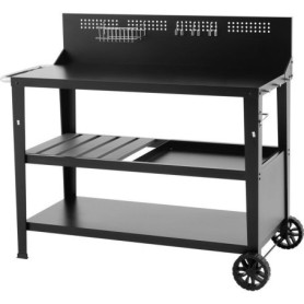 Chariot Multifonction COOKINGBOX avec Plateau Supérieur 100x50 cm