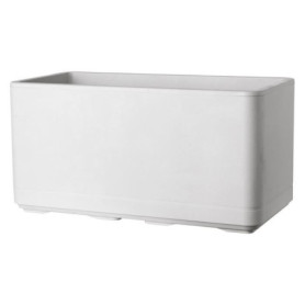Jardinière Muret Cosmo Perle avec Réserve d'Eau - 78 x 39 cm